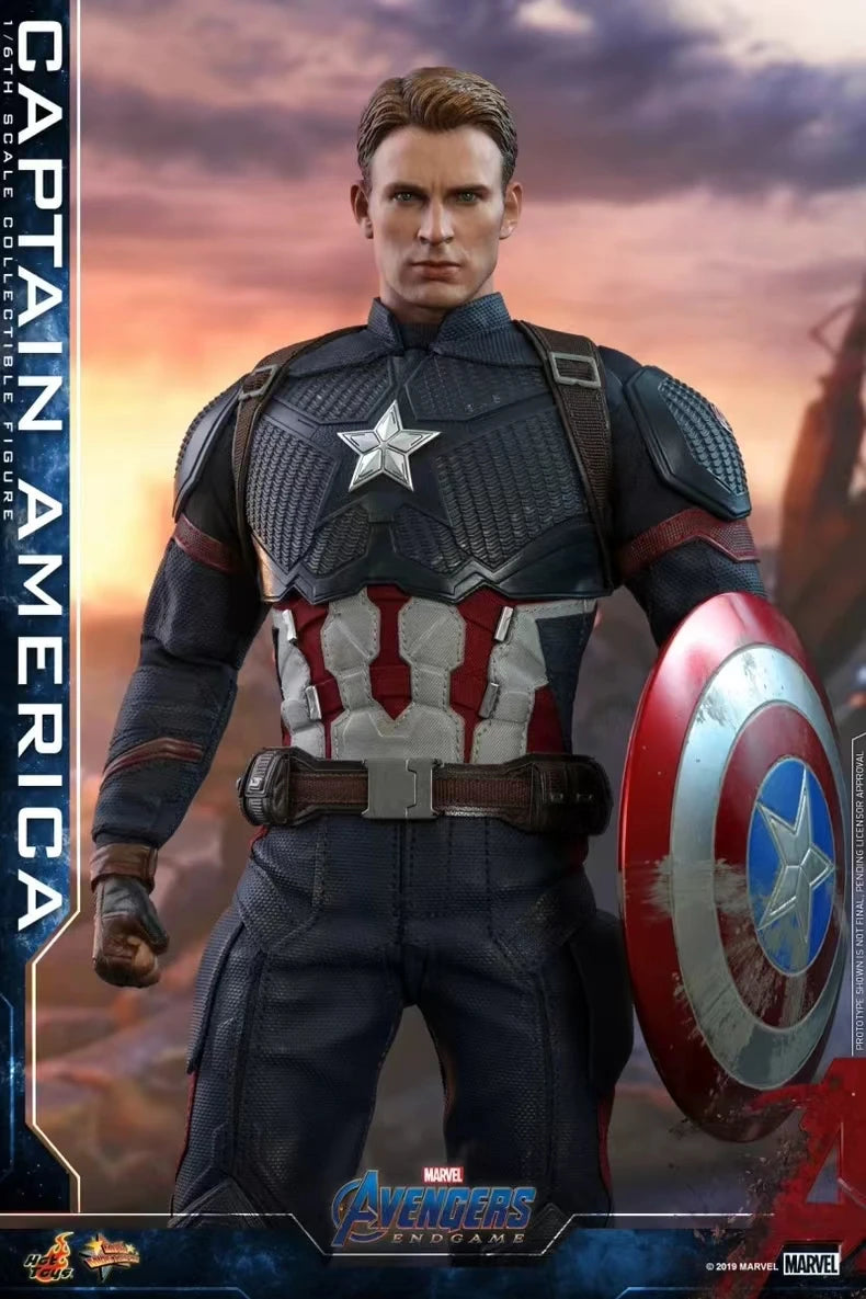 【MT】Hot Toys MMS536 Marvel "Avengers 4: Endgame" Captain America 1:6 Scale Collectible Doll Movable Model Toy Gift