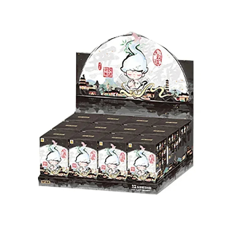 POP MART Matchless Pop Mart 14Th Anniversary Series Blind Box Toys Kawaii Anime Action Figure Surprise Mystery Box Dolls Girls