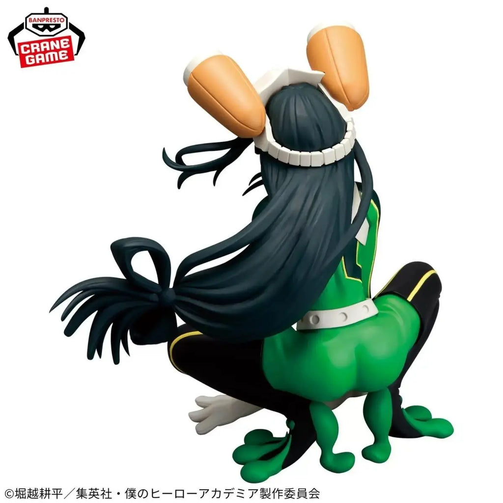 Bandai BANPRESTO My Hero Academia Asui Tsuyu Action Figure PVC Collectible Model Toy Gift GLITTER&GLAMOURS Original