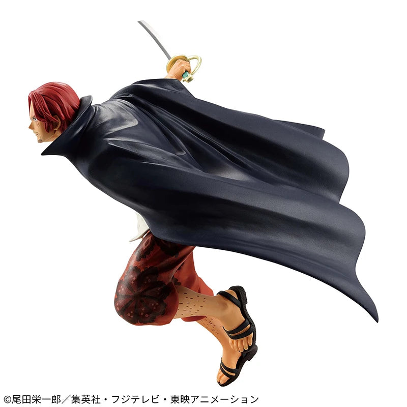 In Stock Bandai Original Banpresto ONE PIECE BRC Shanks Anime Action Figure Model Figures Toys