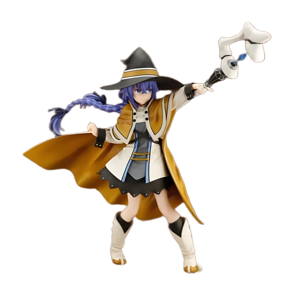 25cm Magician Roxy Migurdia Action Figure Mushoku Tensei：Jobless Reincarnation Anime Figure PVC Adult Collection Model Doll Gift