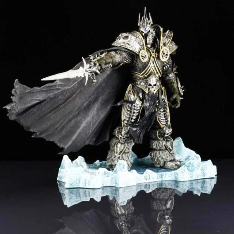 WOW-Charakter FALL OF THE LICH KING ARTHAS ACTIONFIGUR World of Warcraft Spielperipheriegeräte DC Lich King Illidan Anime-Figuren