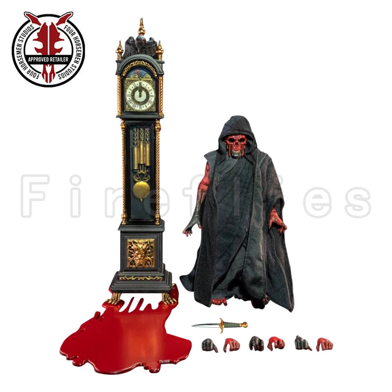 1/12 6inches Four Horsemen Studio Mythic Legions Action Figure Figura Obscura The Masque of the Red Death Black Robes