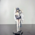 26cm Azur Lane Indomitable Ms. Motivationless Maid Girl Anime Figure Pvc Action Figure Model Collection St Louis Statue Model