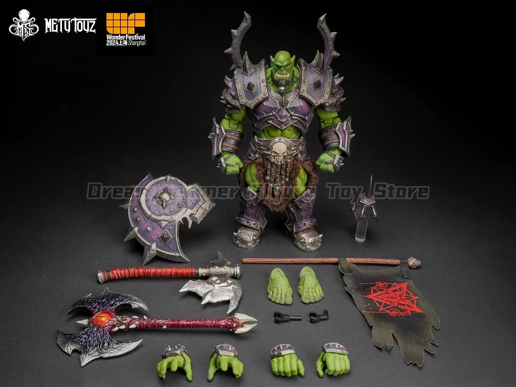 【In Stock】Original Mety Toyz 2024 Wf Limited Warlord Orc Action Figure Collection Toy Model