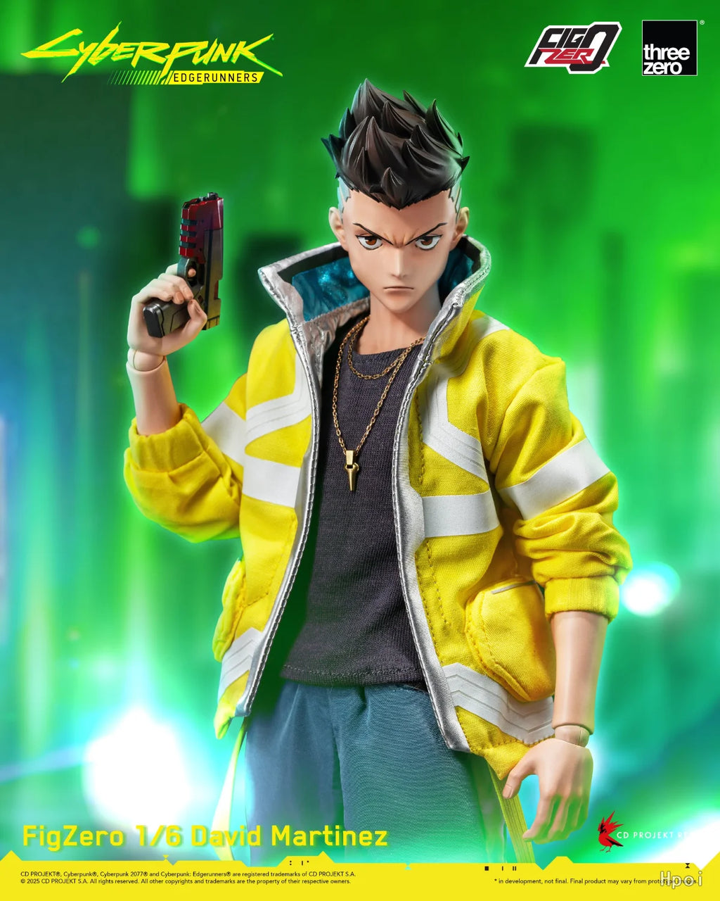 【Original】Threezero 3Z05990W0 CYBERPUNK: EDGERUNNERS FigZero David Martinez Action Figure Model Toy