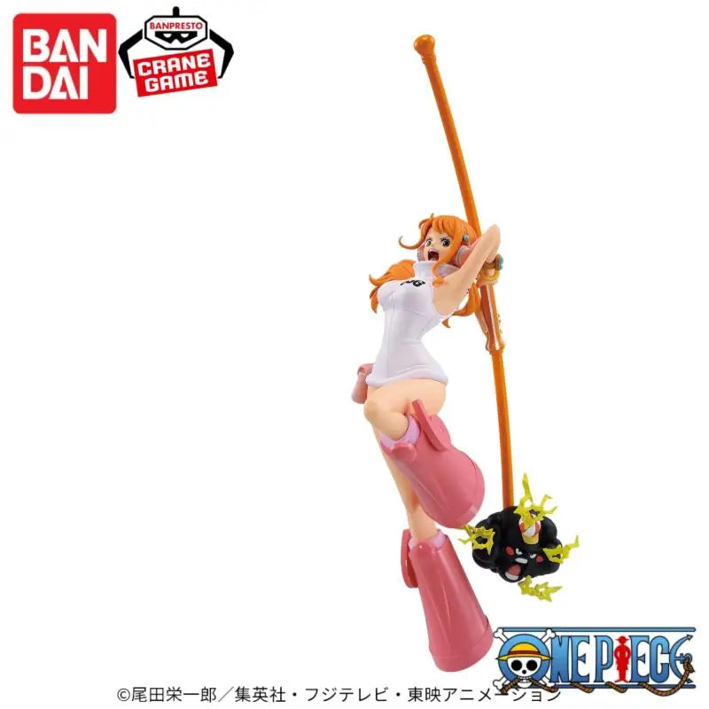 In Stock 100% Original Bandai One Piece Battle Record Collection-Nami Animation Model Action Figure Toy Collection Doll Gift