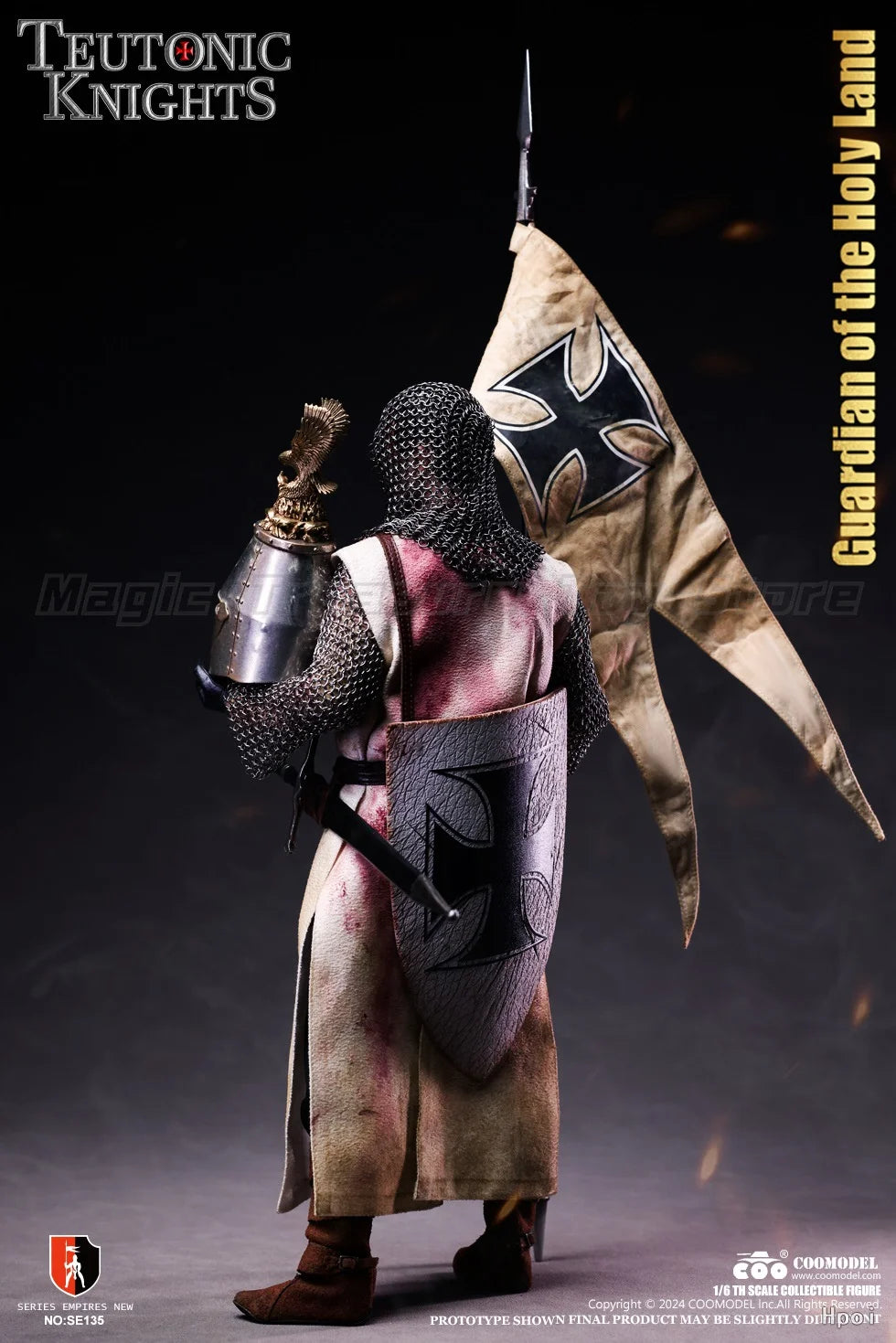 【In stock】 Original COOMODEL 1/6 Scale Empire Series SE135 Teutonic Knight/Sacred Guard Action Figure Model Toys Gift