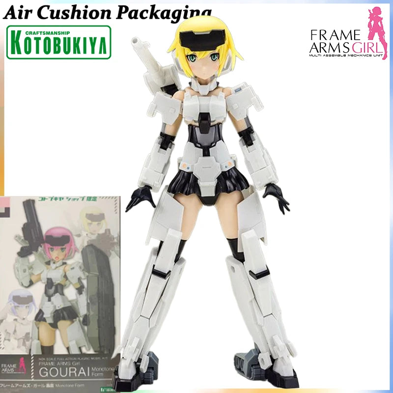 Kotobukiya FAG Genuine FRAME ARMS GIRL Series GOURAI Complete GOURAI Kai 1.0 2.0 Samurai Armory TV Ver Action Figures Model Toys