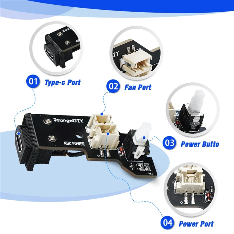 【Limited-Stock!】For NGC Gamecube Power Adapter Type-C Adapter For NGC Gamecube For NGC Game Console DOL-001/101