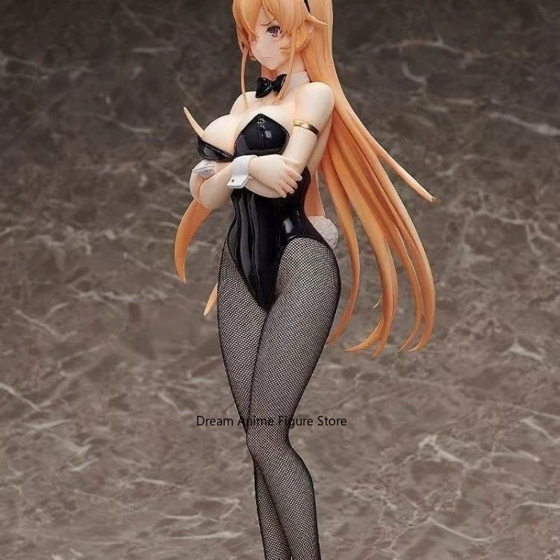 45cm Nakiri Erina Bunny Girl Figure 1/4 Animation Model Shokugeki Spirit Student Council President Indoor Ornament Manxiang