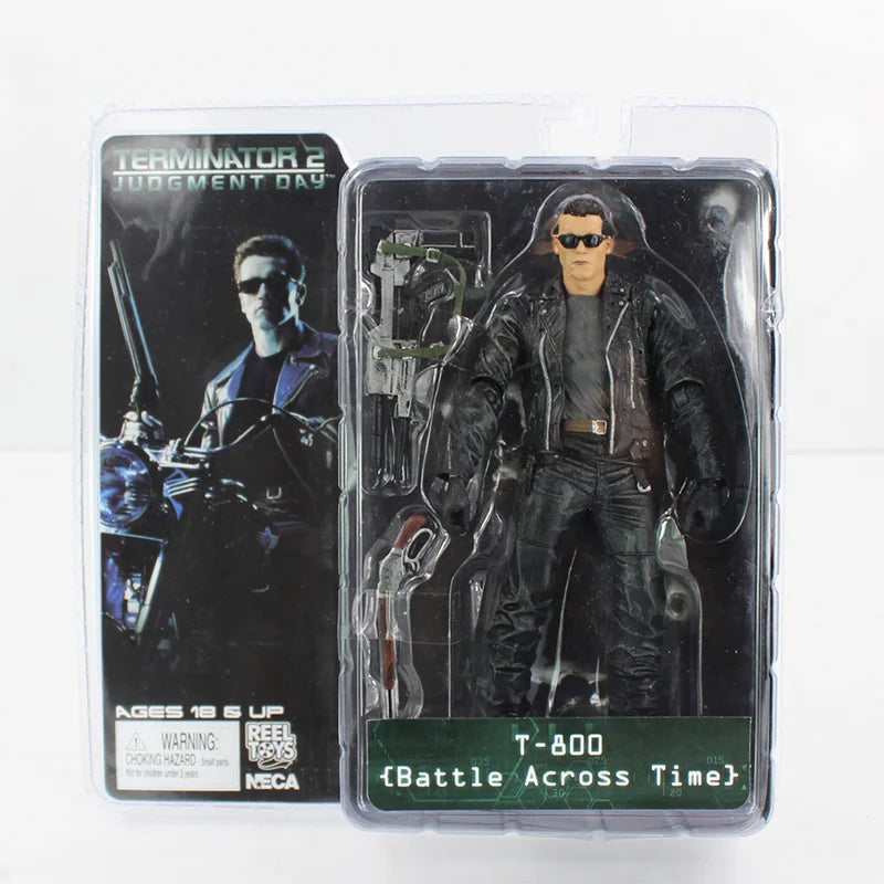 NECA The Terminator T-800 T-1000 Endoskeleton Collection Action Figure PVC Model Toy Doll Figurals Gift