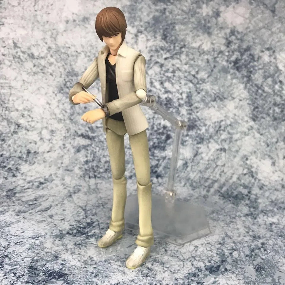 Figma Death Note Yagami Light Anime Action Figure Toy Collection Model Ornament Pvc Doll Gifts