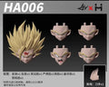 In stock HM&AIR Studio Dragon Ball Super Son Gohan Head Sculpt SSJ2 Action Figure Collectible Anime Figurine Toy Gift
