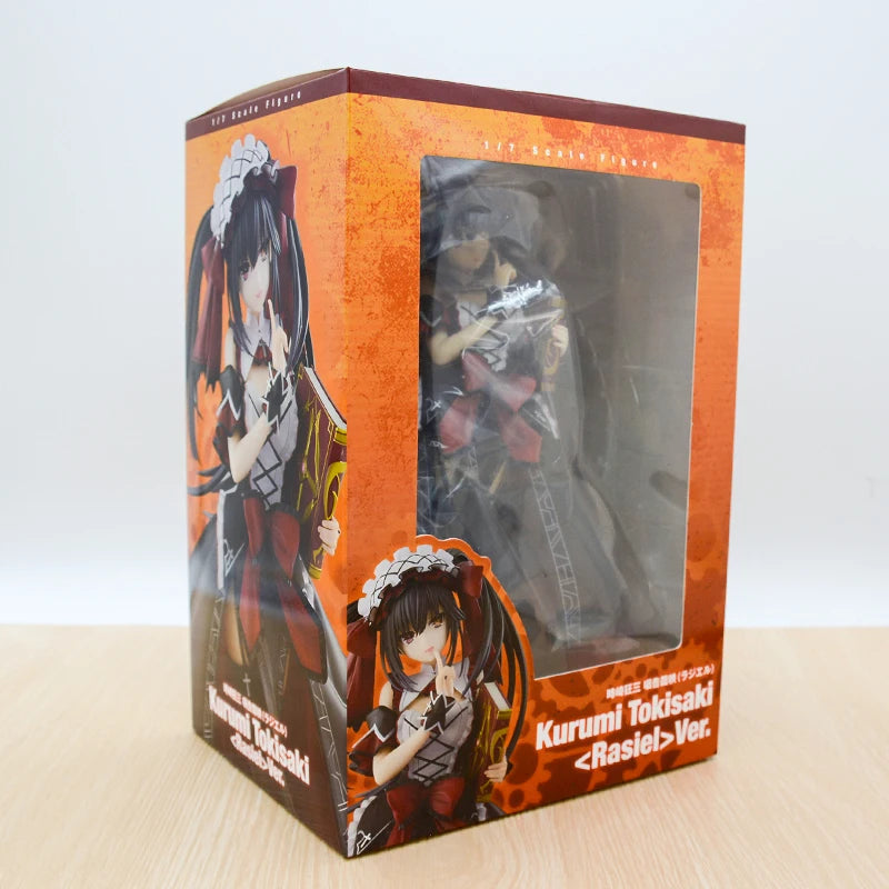 24cm KDcolle Date A Bullet Kurumi Tokisaki Anime Figure Date A Live Yatogami Tohka Bunny Girl Action Figure Adult Model Doll Toy