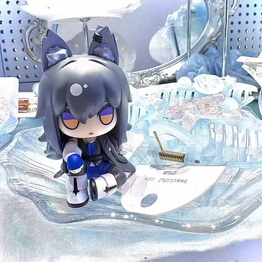 Arknights Mini Series Q-Version Figurine Carnival Night Desolate Lapland Silent Texas Desktop Figurine
