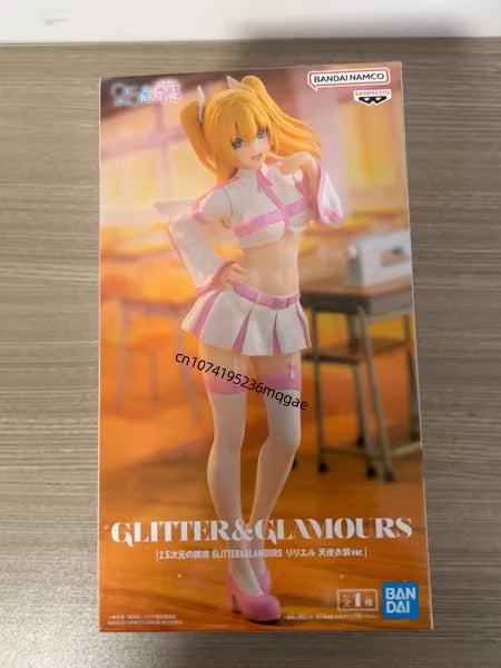 In Stock Bandai 2.5 Dimensional Seduction RIRISA AMANO Lily Elu Ariel Anime Action Figures Model GLITTER & GLAMOURS Ornaments