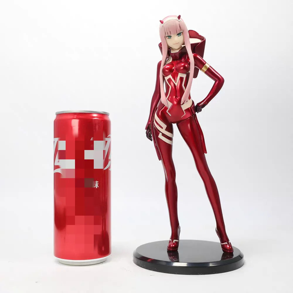 DARLING in the FRANXX  Anime Action Figure Zero Two 24cm Cartoon Statue Model Collection Toys Desk Decoration Dolls Gifts