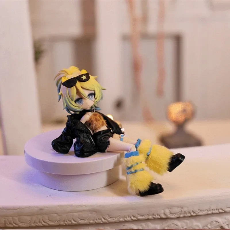 In stock 10000 Escapes Plans Series Ob11 1/12 Bjd 17.5cm Cute Action Figure Toys Kawaii Anime Figures Dolls Toy Gift