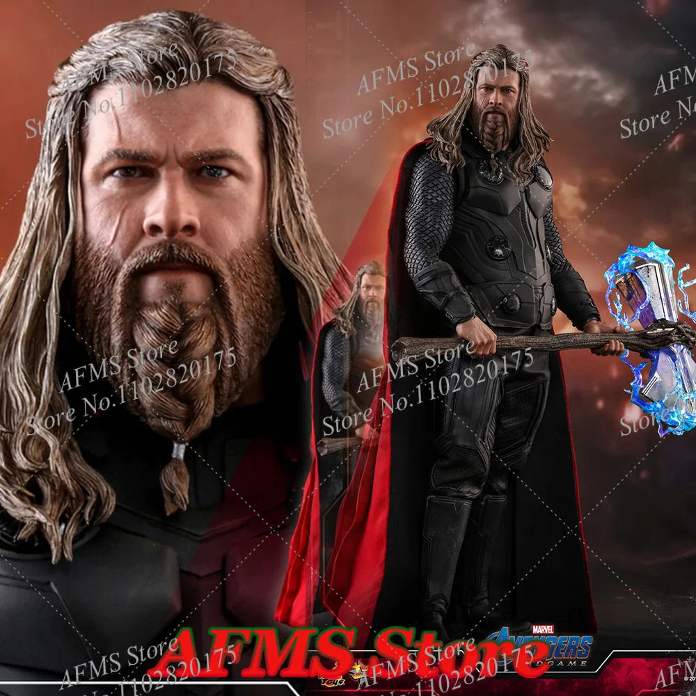 HOTTOYS HT MMS557 1/6 Men Soldier Thor Avengers Endgame Infinity War Marvel Collection Doll 12Inch Action Figure Body Model