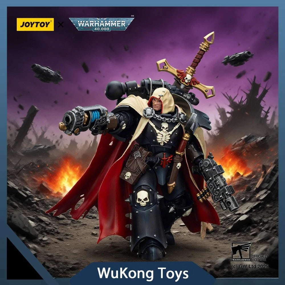 JOYTOY Warhammer 40K Action Figure 1/18 Chaos Space Marines Cypher Anime Figurine Lord Of The Fallen Collection Model Toys Gift