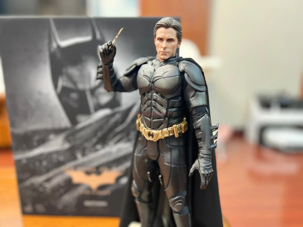 In Stock HOTTOYS HT DX19 Dark Knight Bell Edition DX19 Batman 3.0 Bat MMS591 Bat Motorcycle Action Figure Model Toys