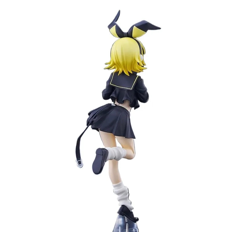 In Stock Genuine Good Smile Company Vocaloid Kagamine Rin Pop Up Parade Bring It on Ver L Anime Figure Garage Kit Model Toys