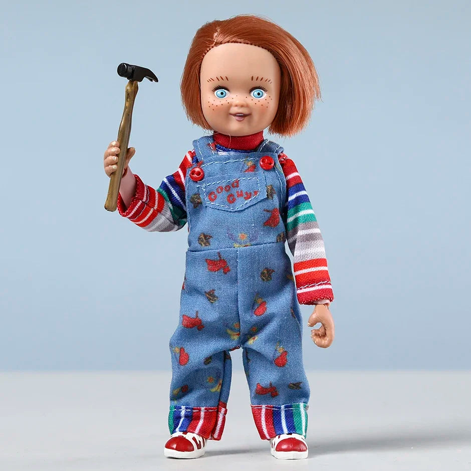SCREAM FACTORY Kinderspiel BluRay Exklusive Good Guys CHUCKY Actionfigurensammlung Modellpuppe Spielzeuggeschenk