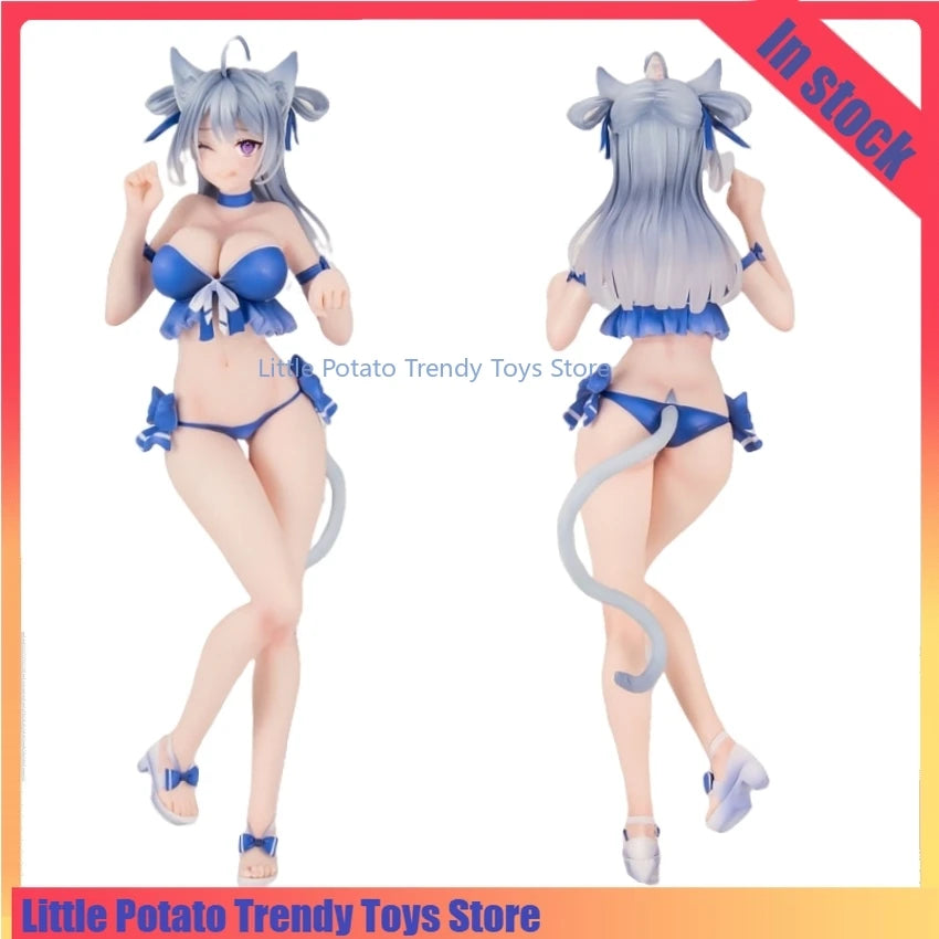 28CM Chou- Mocha Chou Cinnamon KoiKoi Koi Koi Seven Ver Girl Figure PVC Game Statue Anime Model Action Adult Doll Toys Gifts