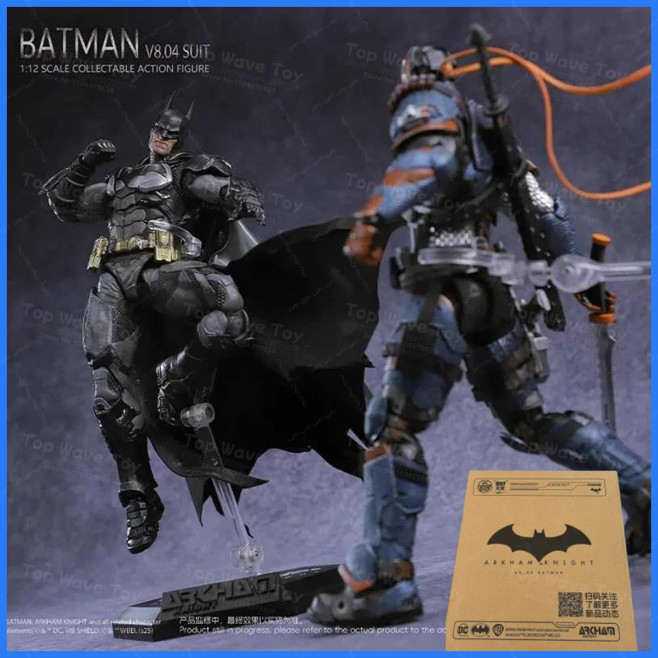 2025 New Stock Batman Arkham Knight Action Figure LPZZ 1/12 Scale Soldier Warrior Edition Batman Full Set 6-inches Model Toys