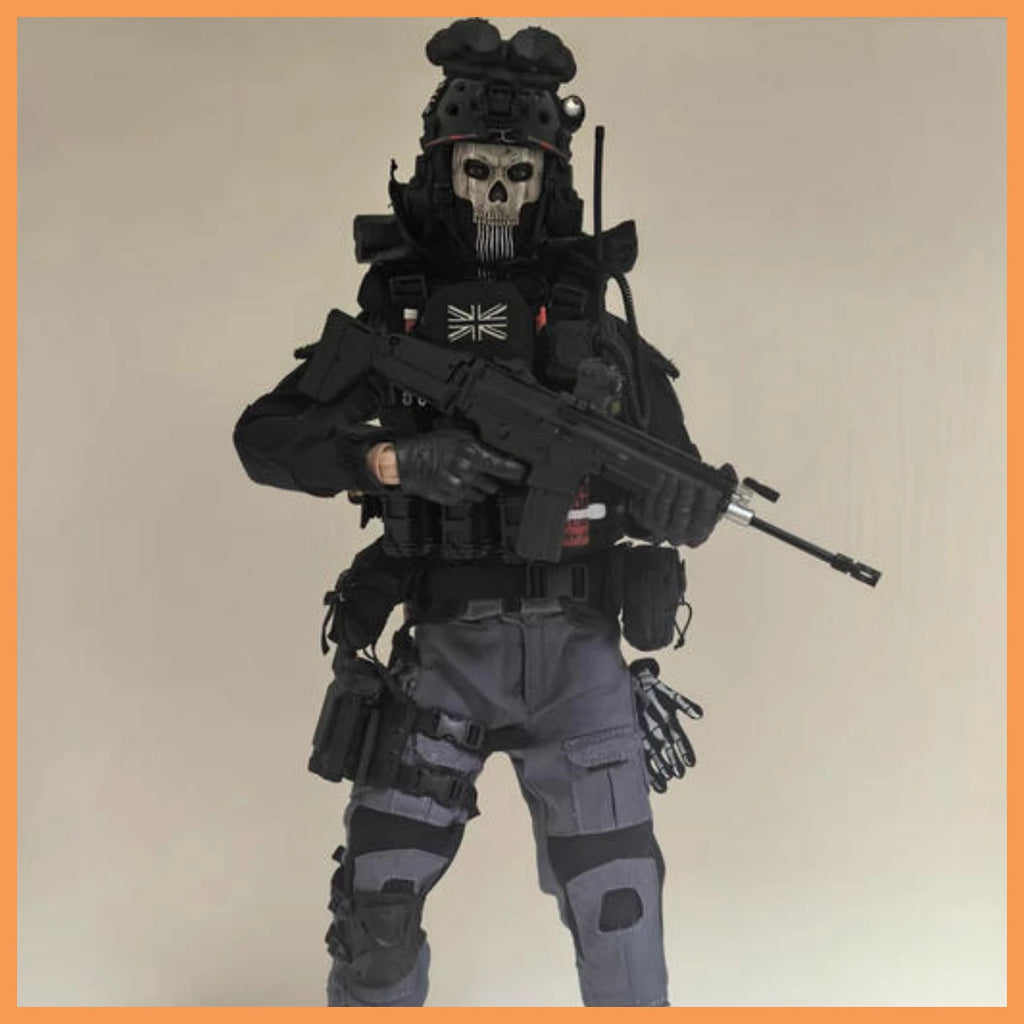 FLAGSET KSTOYS KS21001 1/6 Scale Night Battle Ghost Military Male Soldier with Weapons Full Set 12" Action Figure Model Toys