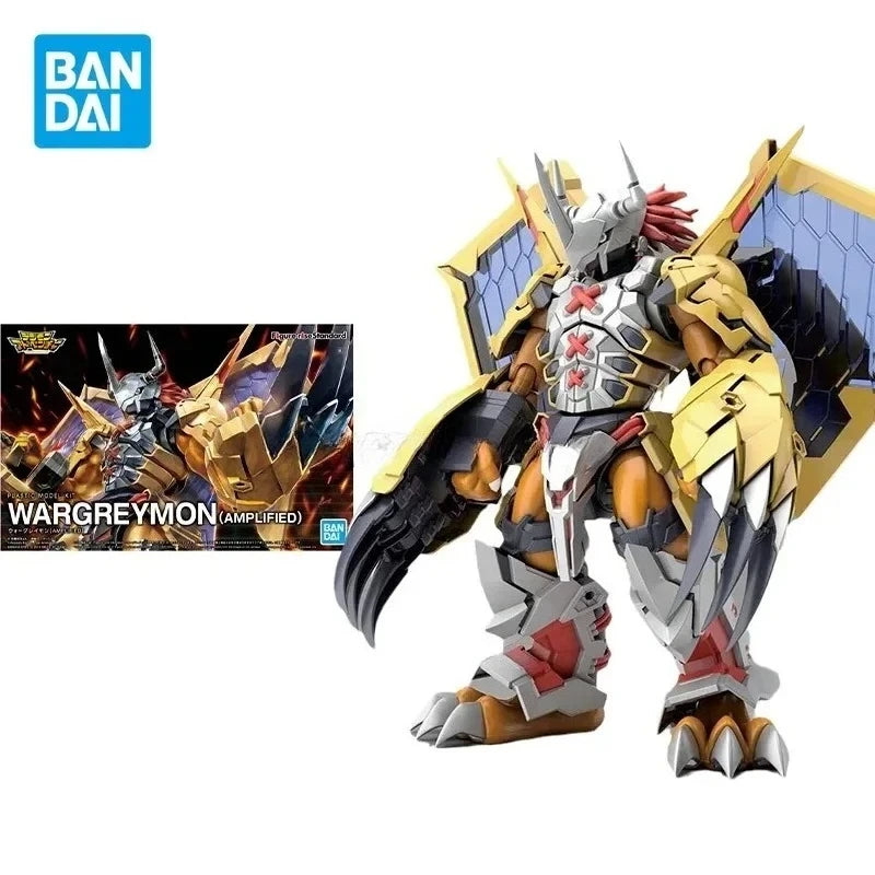 In Stock Bandai Original Digital Monster Figure-rise Standard Anime Figure Model WARGREYMON AMPLIFIED Action Toy Gifts for Kids.