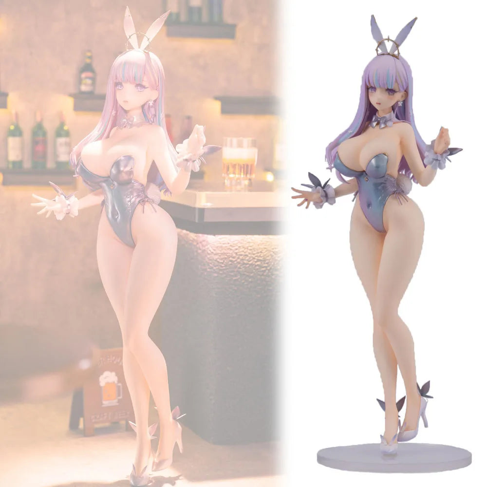 AXIA Anime Azur Lane Plymouth Sexy Bunny Girl Ver. 1/7 PVC Action Figure Adult Hentai Collectible Model Doll Toys Gift