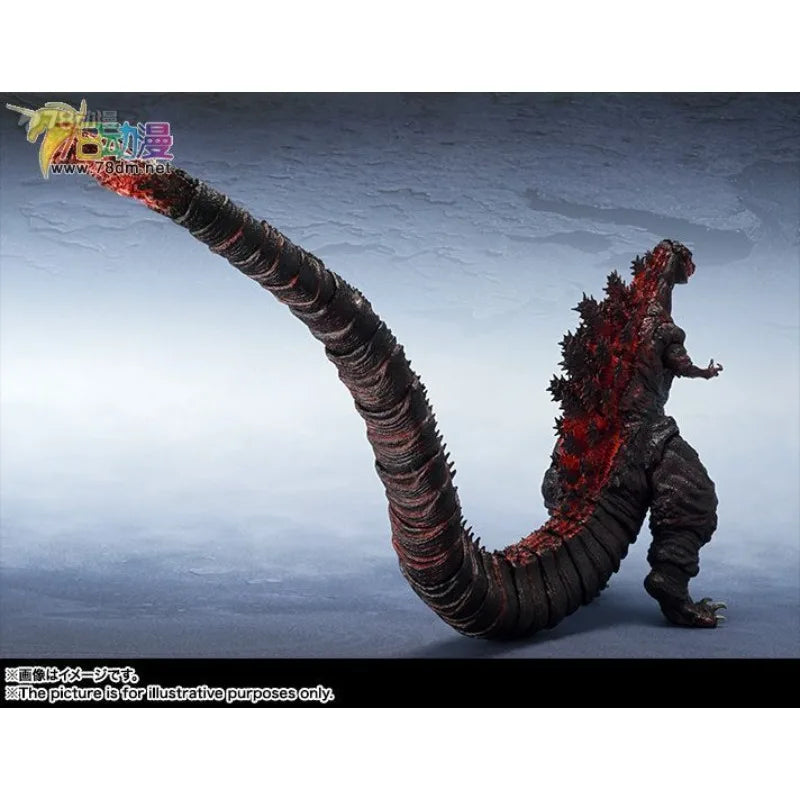 Bandai S. H. MonsterArts Products Are Movable Godzilla Fourth Form (2016) Anime Action Figure  Model Toys Model Gifts for Boys