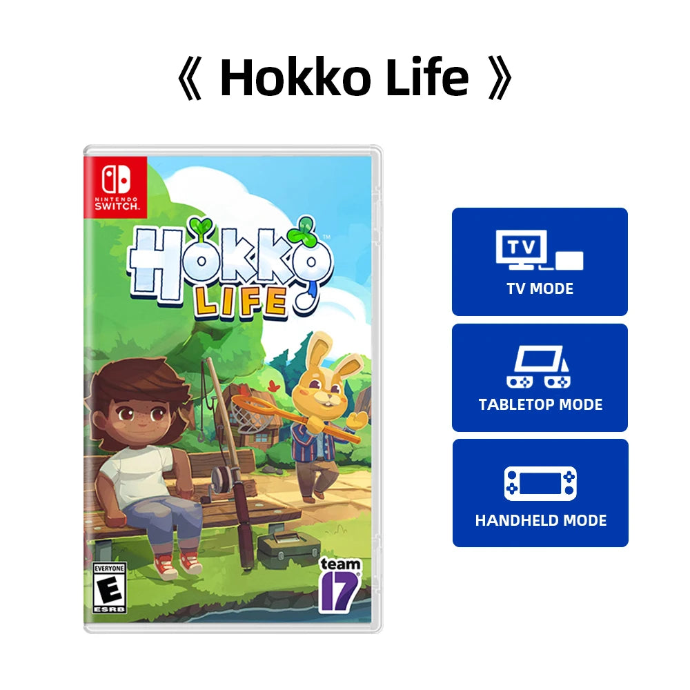 Nintendo Switch Game - Hokko Life- EU version-Games Physical Cartridge for Nintendo Switch OLED Lite
