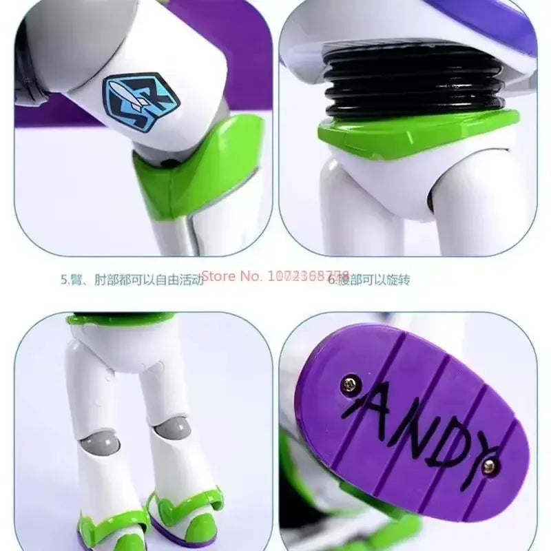New Genuine 33cm Disney Toy Story Buzz Lightyear Spacecraft Sound Model Doll Desktop Collection Action Figure Model Toys