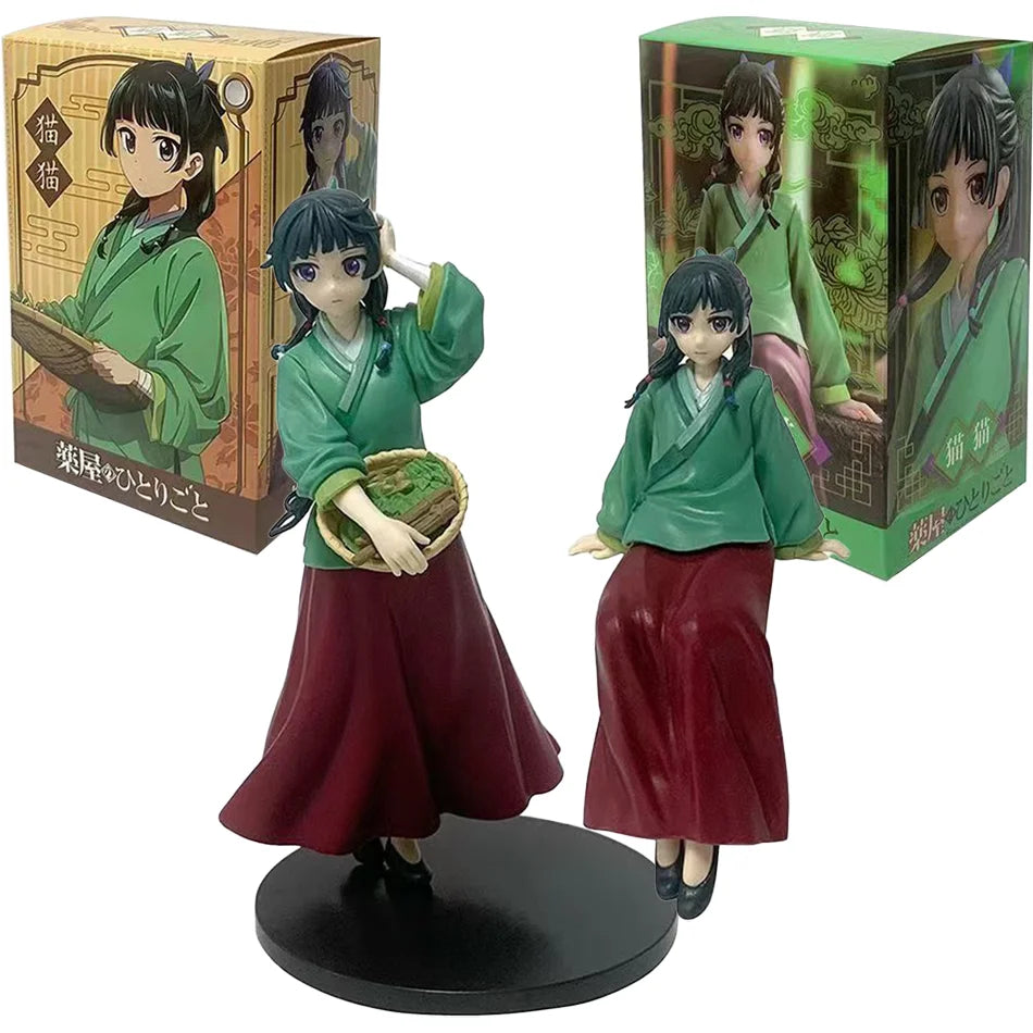 New Anime The Apothecary Diaries Figure 17cm Maomi Action Figural Pvc Model Kawaii Car Decoration Doll Children Toys Christmas