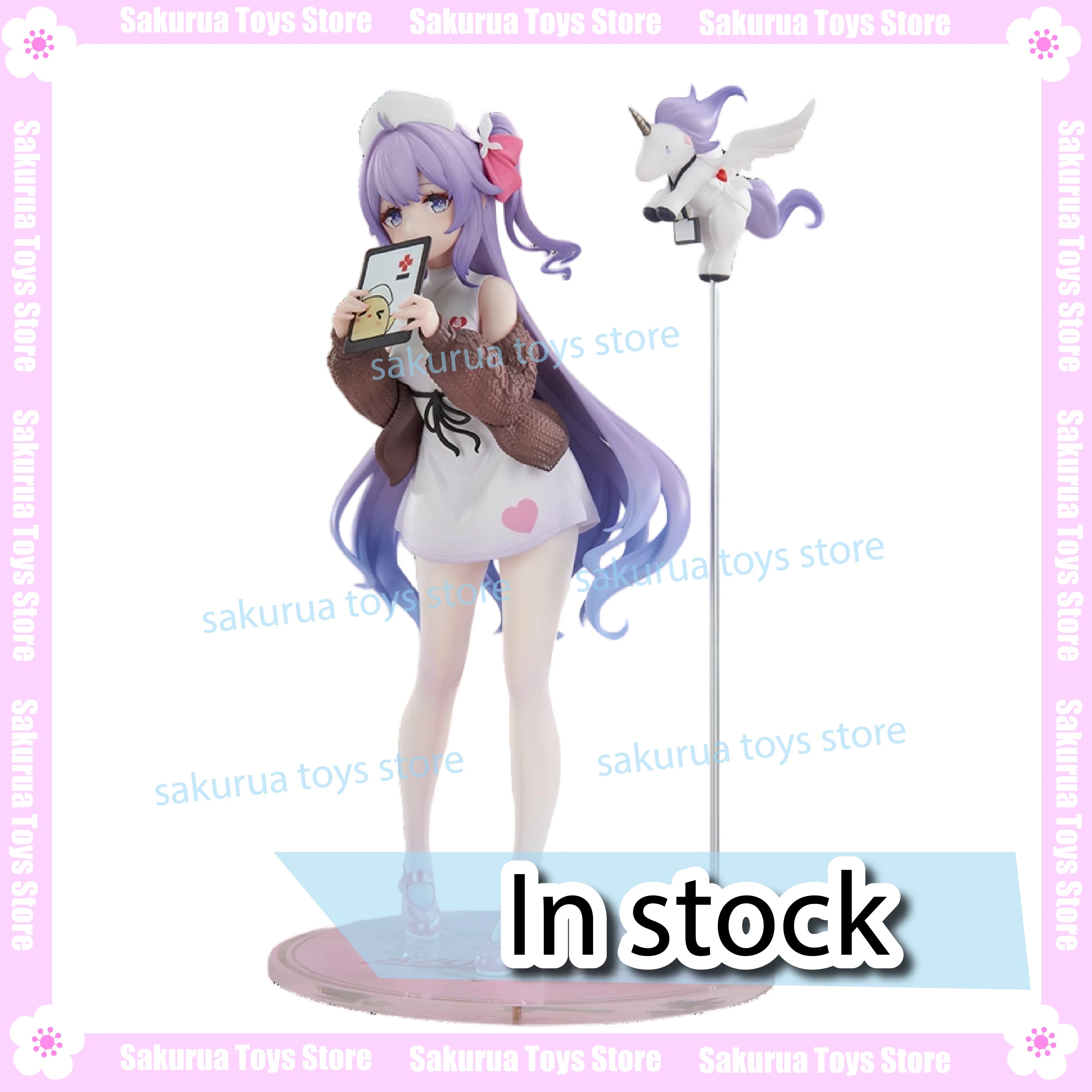 In Stock Unicorn Angel's Nursing Time 1/8 Figure Animation Peripheral Ornament Model Scenery Action Figure Collection Gift