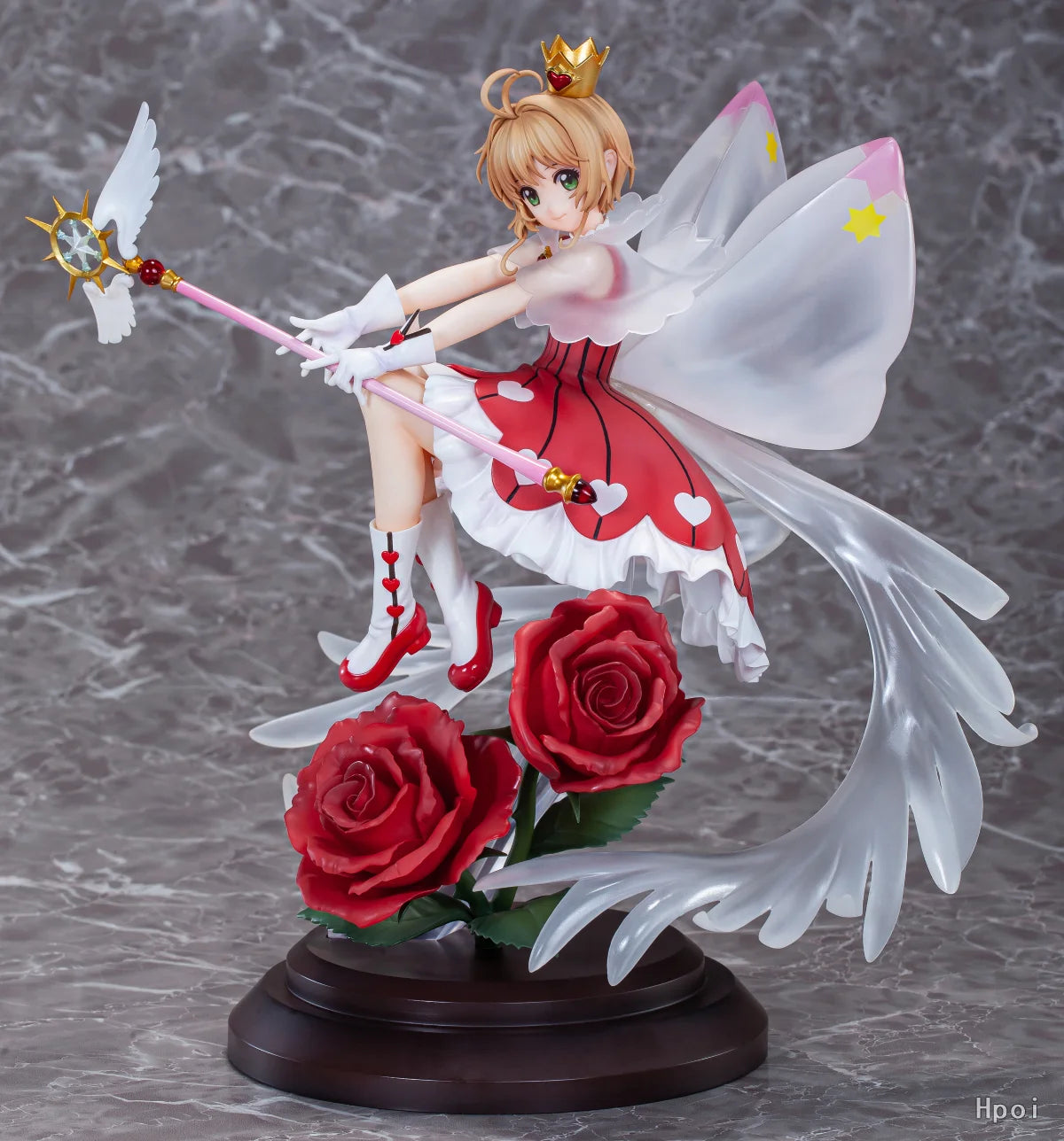 【FS】 In stock WINGS INC. Cardcaptor Sakura Transparent Card Chapter Sakura Kinomoto Scale 1/7 Figure Toy Model Gift