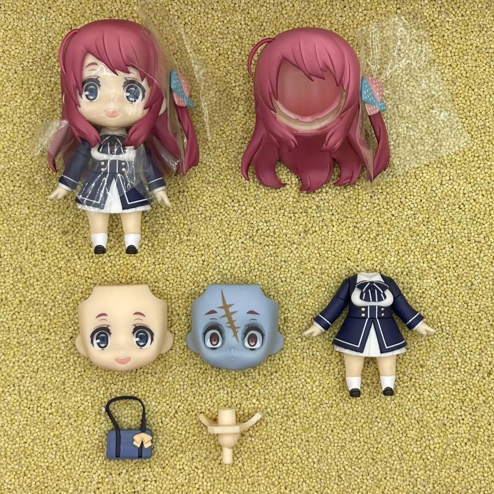 hei GSC Clay Man Face doll face hair doll accessories
