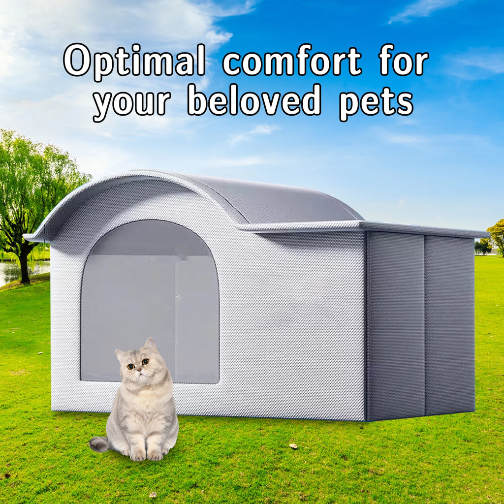 All Seasons Kleine Katze Hund Klimaanlage Haus Bett Sommer Kühlung Winter Warm Nest Hund Hund Vier Jahreszeiten Haustier Haus