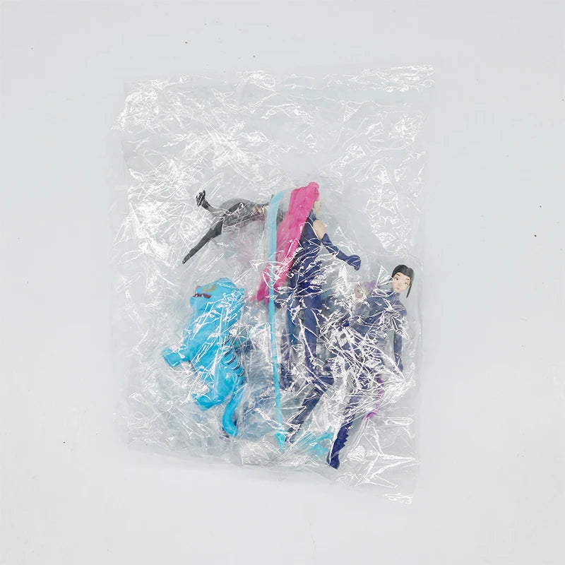 5 teile/satz Kpop Dämon Jäger Action Figur Spielzeug Derpys Tiger Rumi Mira Zoey Sussy Figur Puppe Für Fans Geschenk