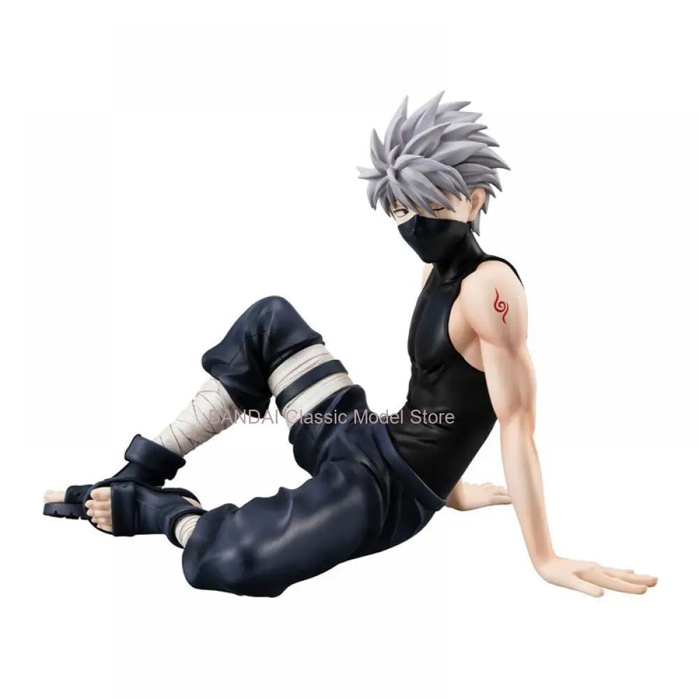 100% Megahouse Genuine GEM NARUTO Shippuden Hatake Kakashi Anime Action Figure Toys For Boys Girls Kids Gift Collectible Model