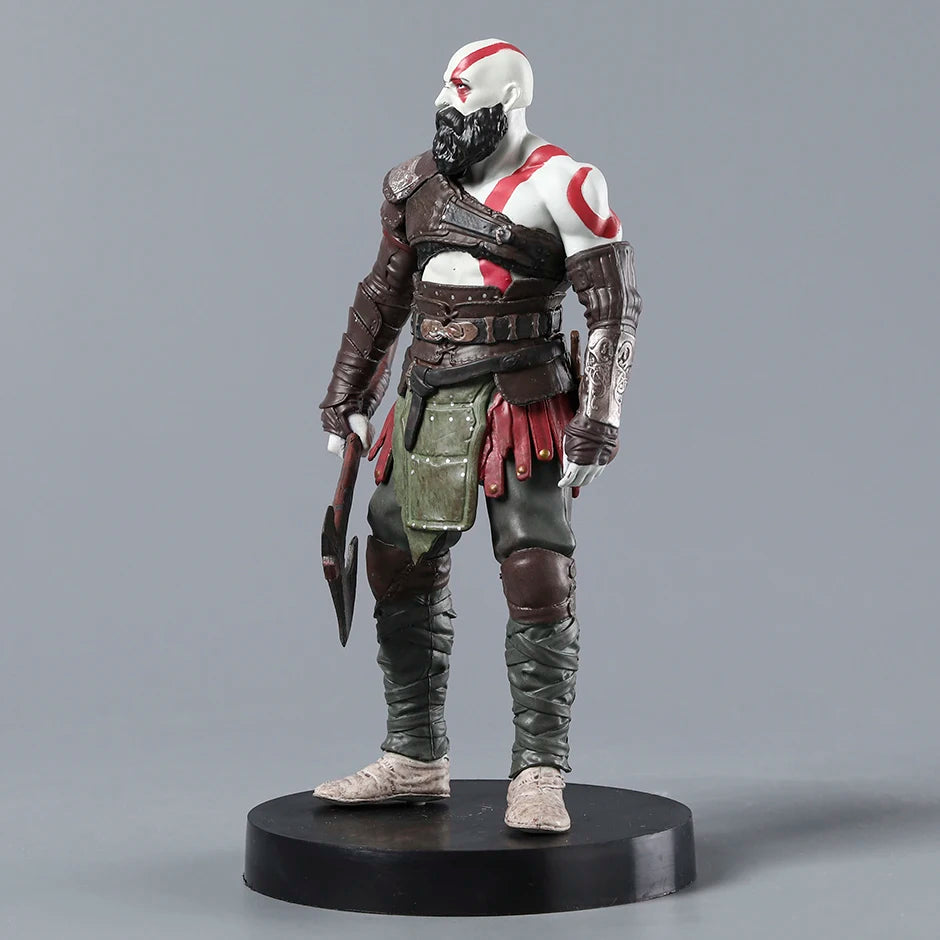 God Of War Ragnarok Kratos PVC Figure Model Toy Game Statue Collect Decor