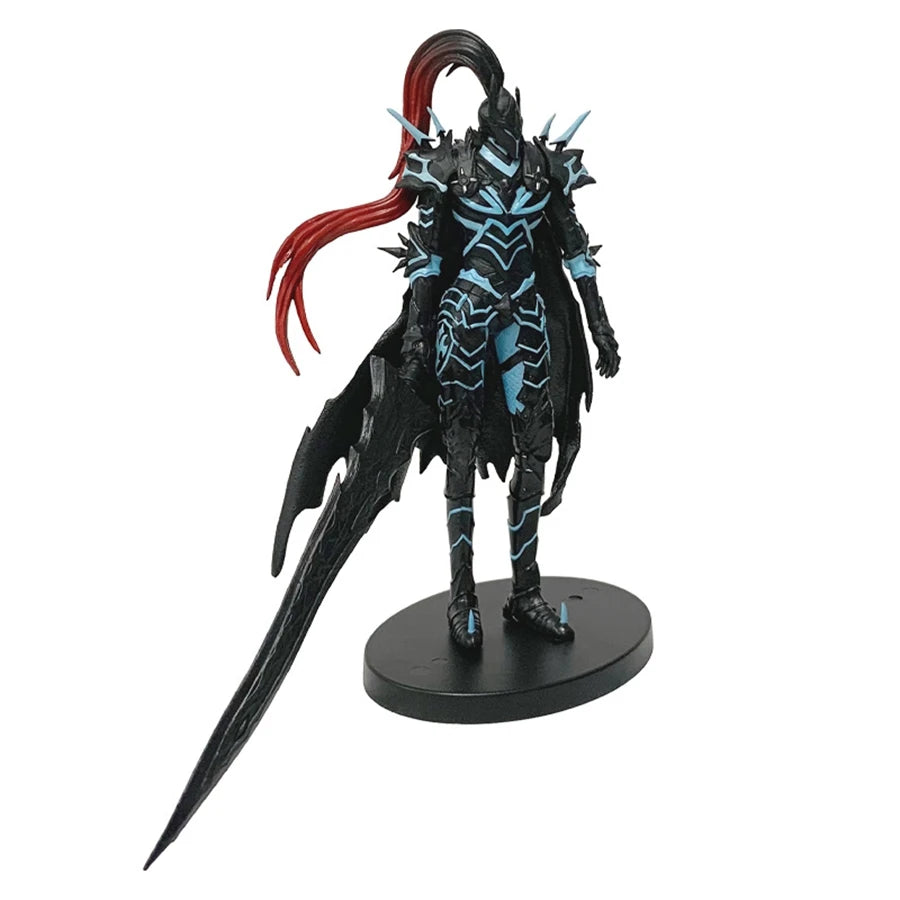 21cm/8.27inch Solo Leveling Anime Figure Sung Jinwoo Action Figure Knightmaster Yeglit Figurine PVC Adult Collection Model Toy