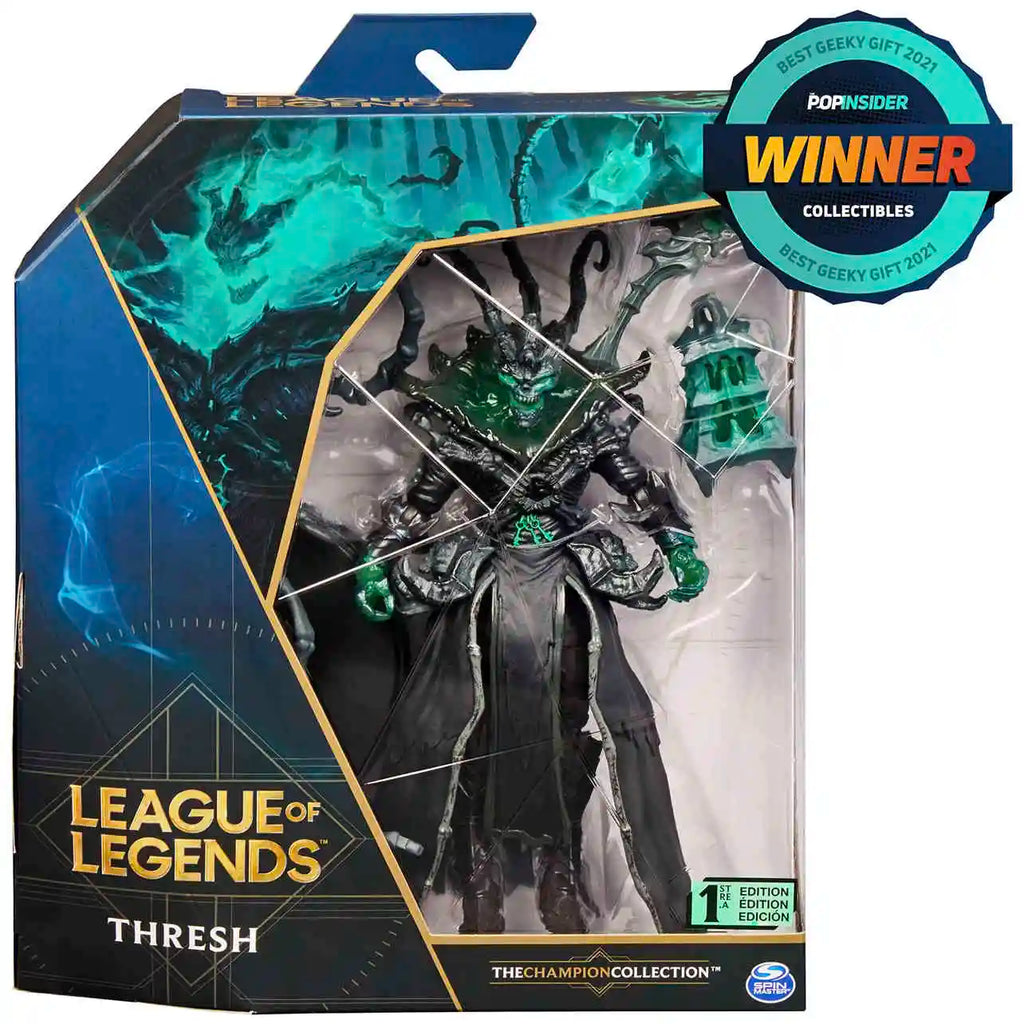 League Of Legends The Champion Collection Jinx Darius Yasuo Thresh Zed Classic Games Action Figure Die Cast True Weaponry Toy