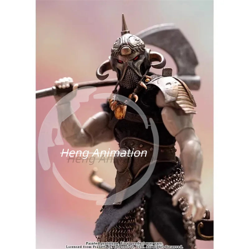 Pre-saleCut-offs Harbinger Studios Savage Furnace 1/12 Death Dealer Movable Soldier Figurine Ornament Collectible Gift