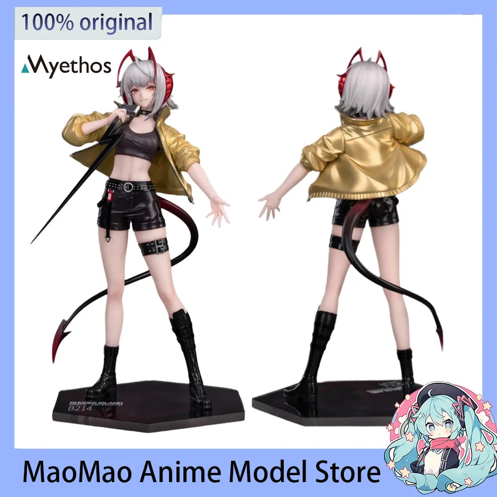 IN Stock Myethos Original Genuine Arknights Gift+ W (CanNot Wait For Ver.) Action Anime Figure Nice Collectible Gift 1/8 Model