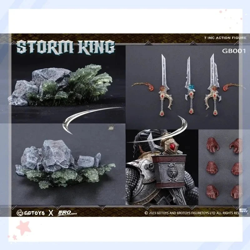 In Stock GDTOYS BROTOYS Human Knight Old Wawa King Storm King 1/12 Character Model Toy Gift Collection