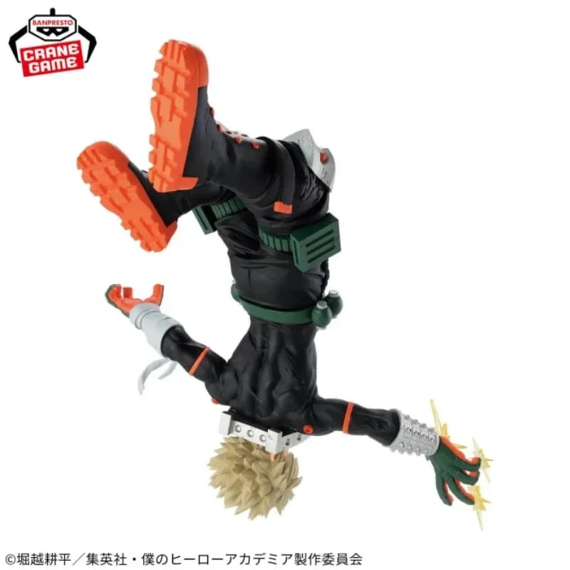 Bandai Original BANPRESTO Anime My Hero Academia Bakugou Katsuki PVC Action Figure Collectible Model Toy Gifts